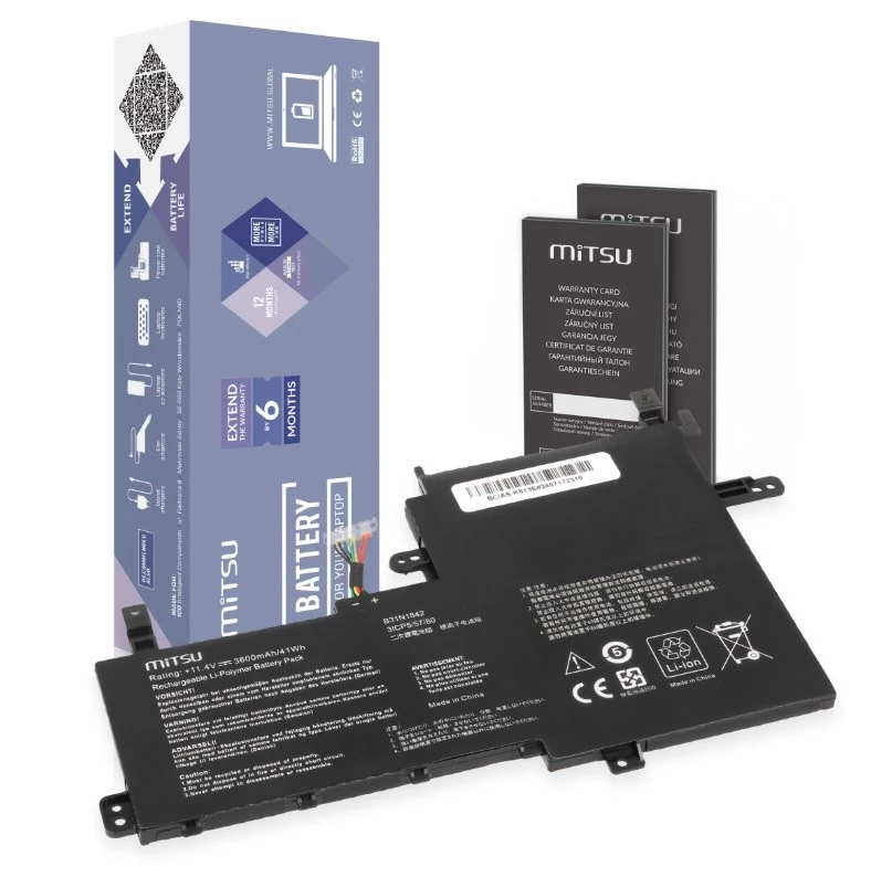 Akumulators MITSU priekš ASUS VivoBook (model