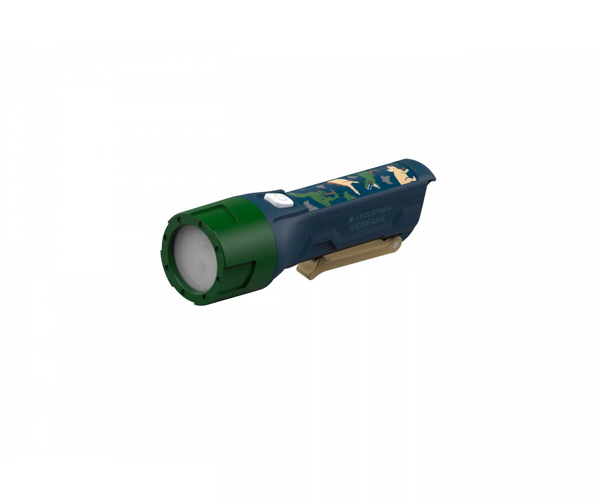 Rokas lukturītis bērniem Ledlenser Kidbeam4 Zaļš