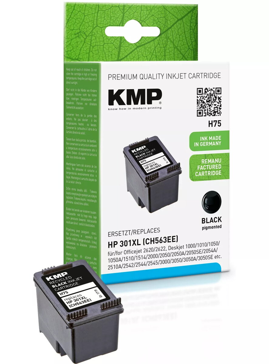 Kasetne KMP HP CH563EE Nr.301XL