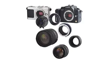 Lēcu adapteris Novoflex Olympus OM uz
