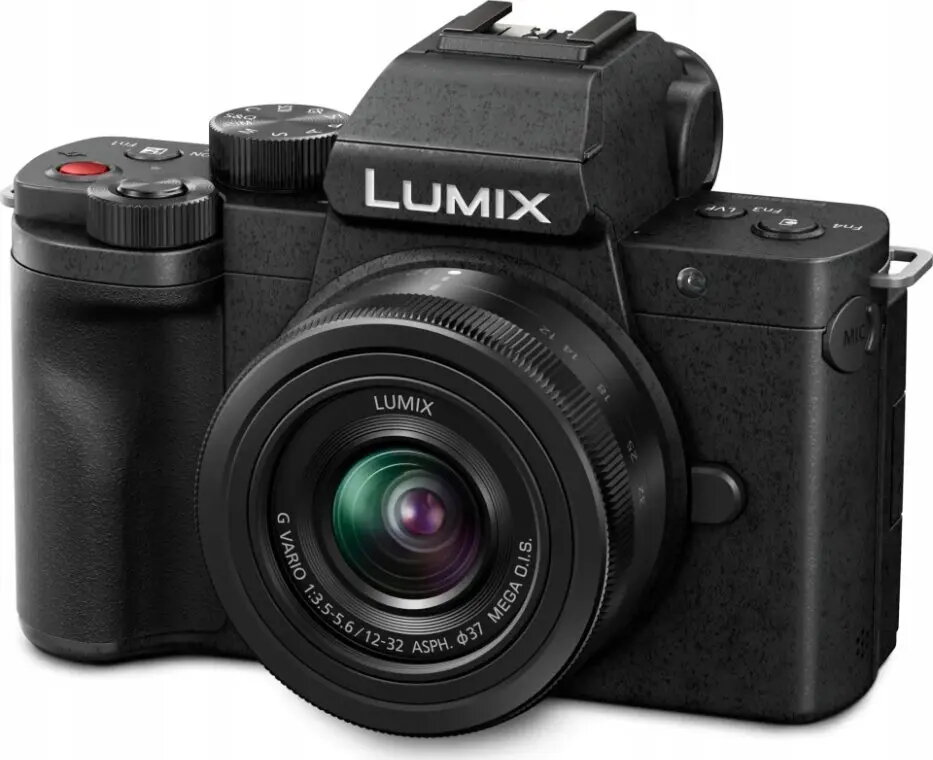 Bezspoguļa kamera Panasonic Lumix DC-G100D melna