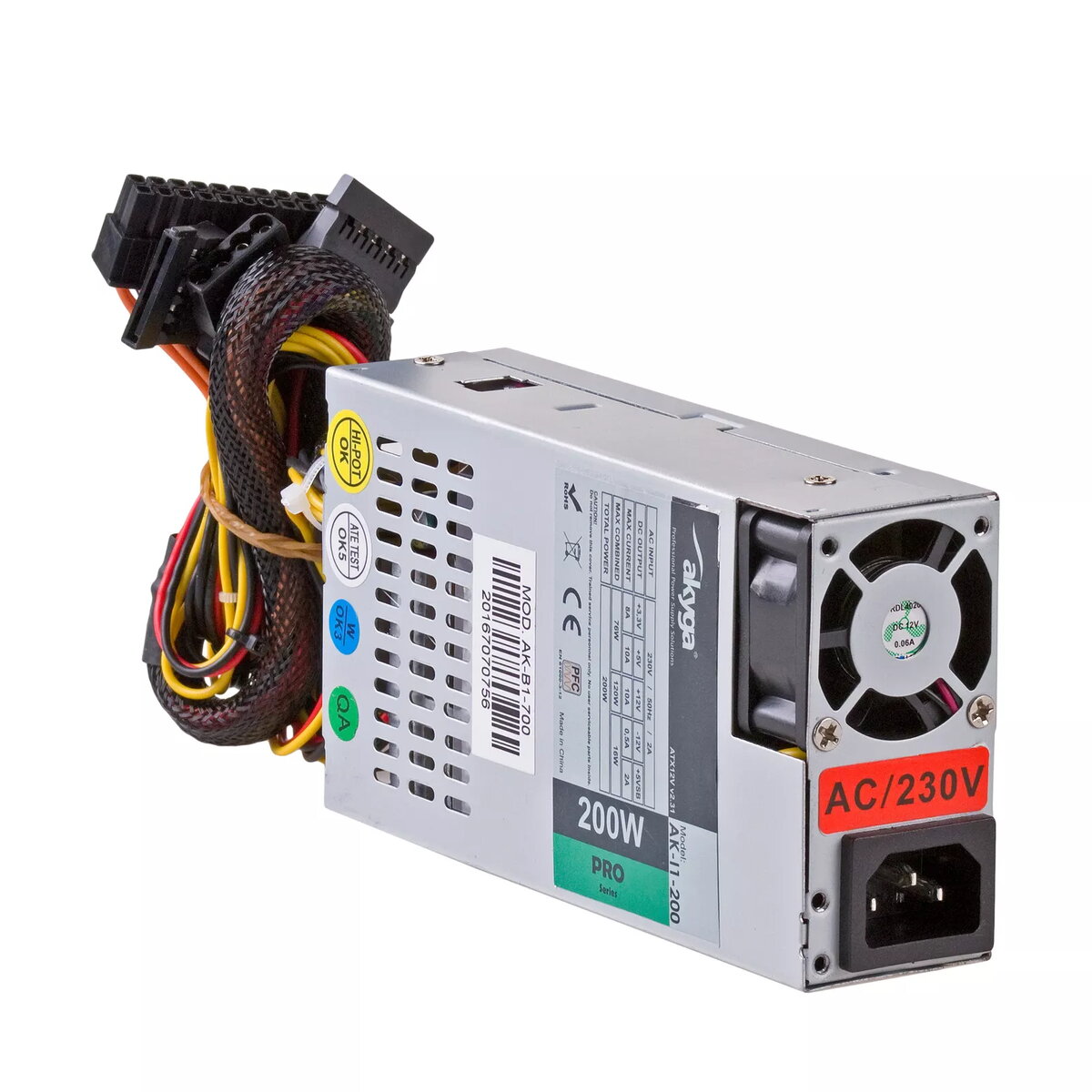 Akyga AK-I1-200 200 W Flex ATX
