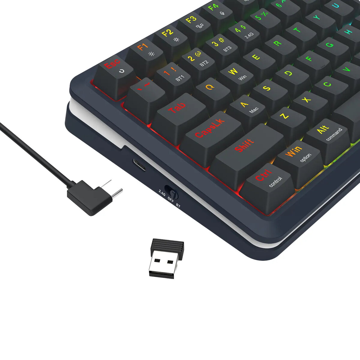 Mehāniskā tastatūra REDRAGON K708-RGB-PRO ar USB