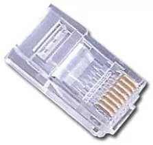 Gembird PLUG3UP6/50 RJ-45 vadu savienotājs, caurspīdīgs