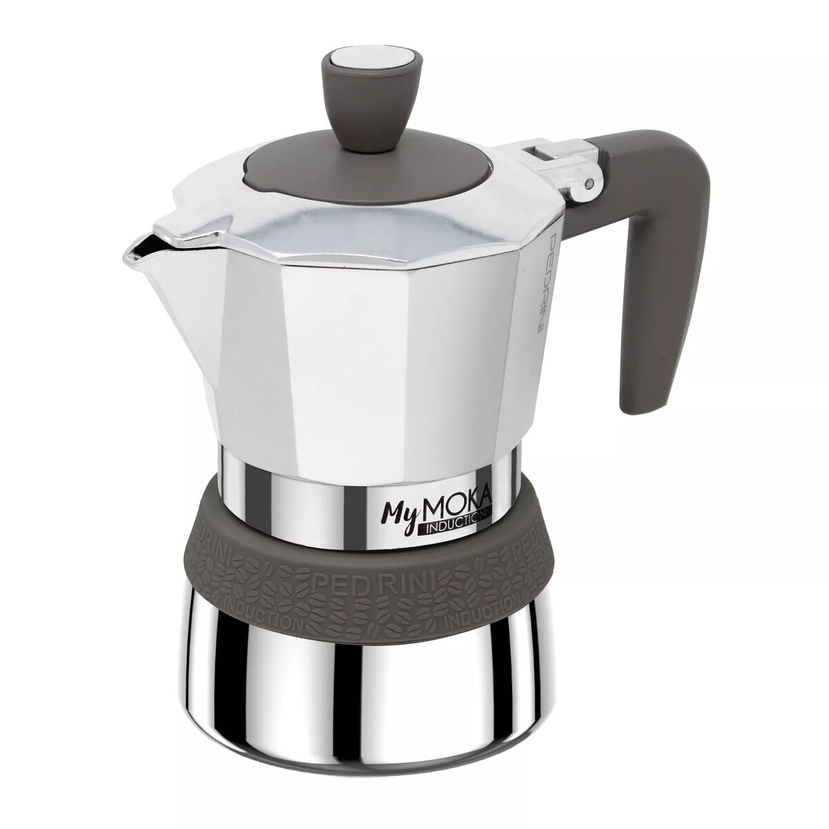 Moka kanna Pedrini MyMoka induction Brūna