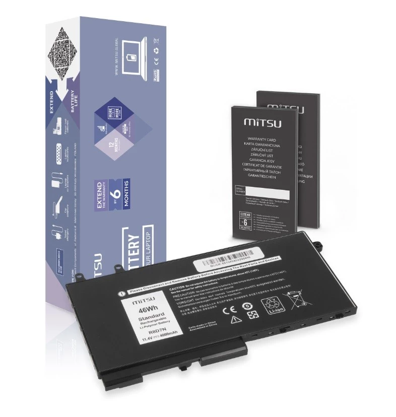 MITSU akumulators Dell Latitude Precision 4000mAh