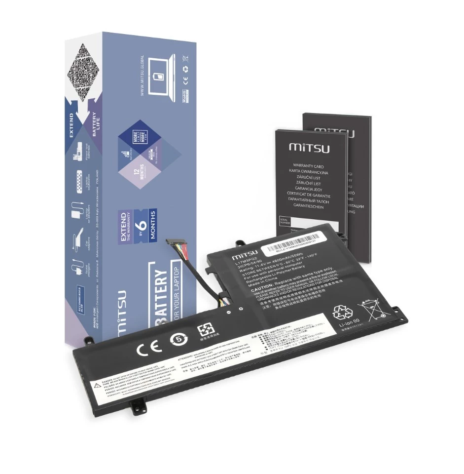 Akumulators Mitsu L17C3PG Lenovo Legion Y530