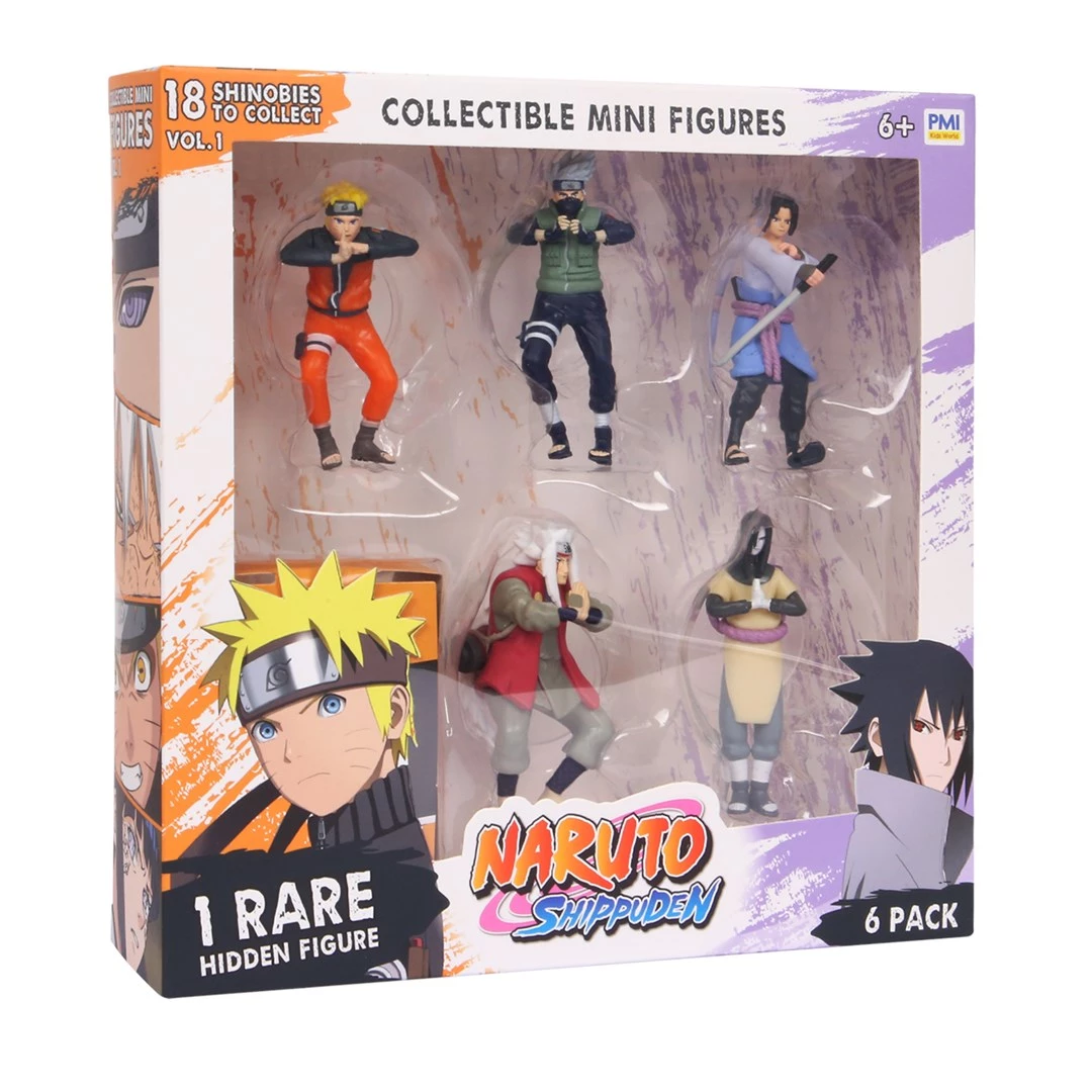 Naruto Shippuden Figūras - 6 iepakojums