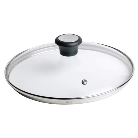 Tefal 28097612 pannas vāks, apaļš, melns