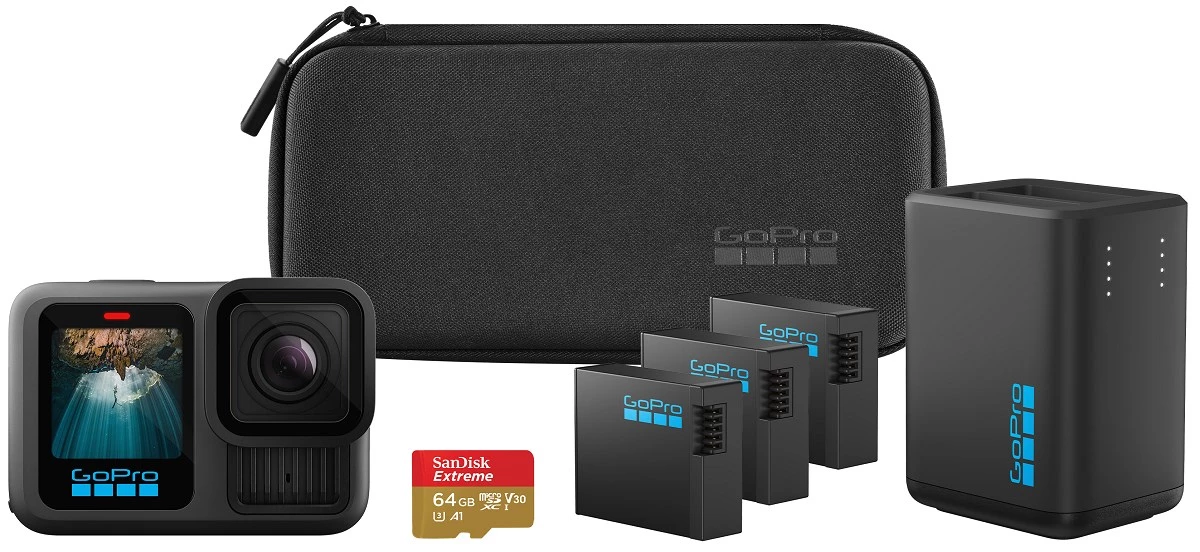 GoPro Hero 13 paplašinātās jaudas komplekts