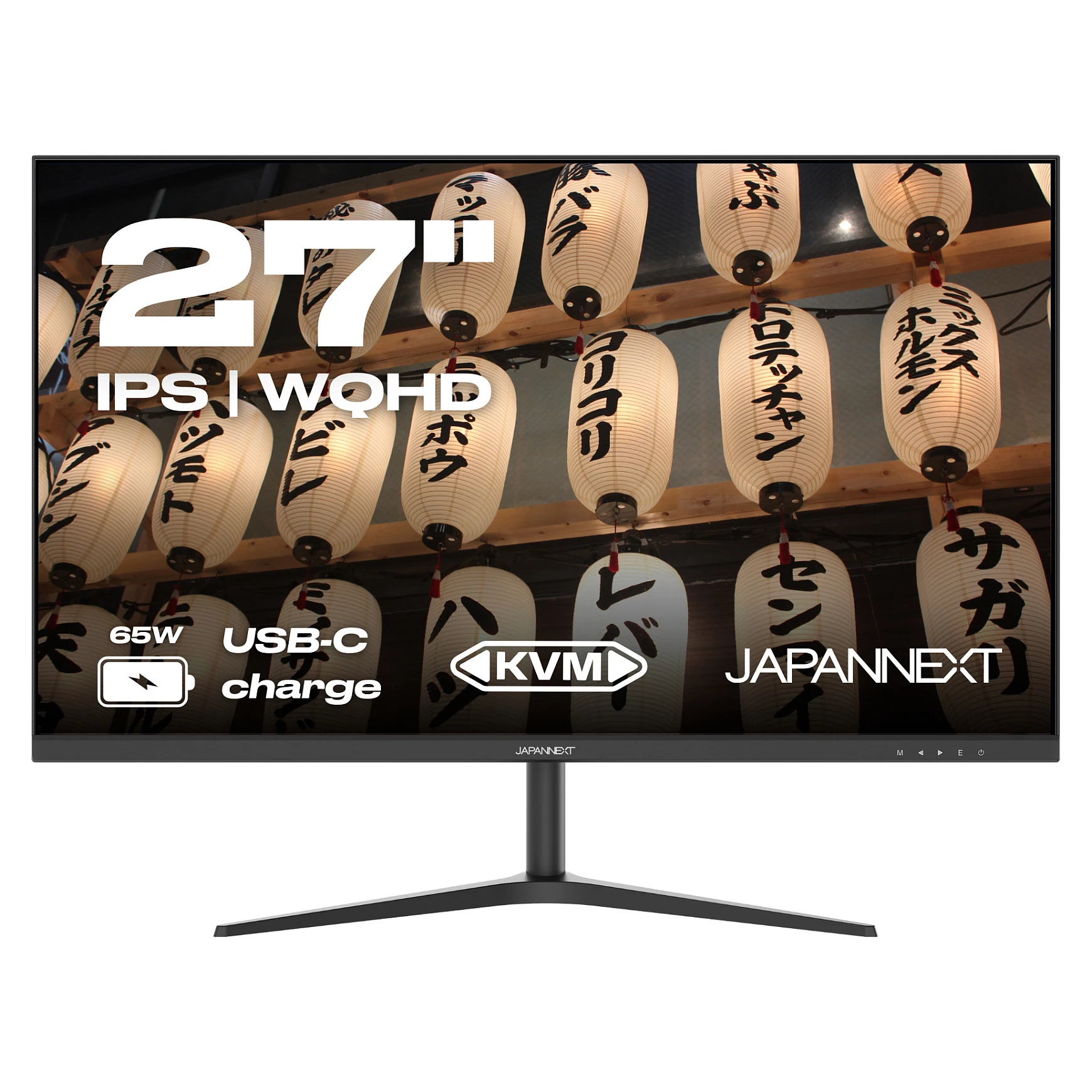 JAPANNEXT JN-IPS27WQHDR-C65W 27 inch WQHD IPS