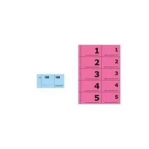 Sigel GN101 numurēts bloks 1–100, 105