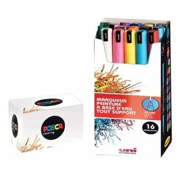 Posca PC-1MR marķieru komplekts, 16 gab