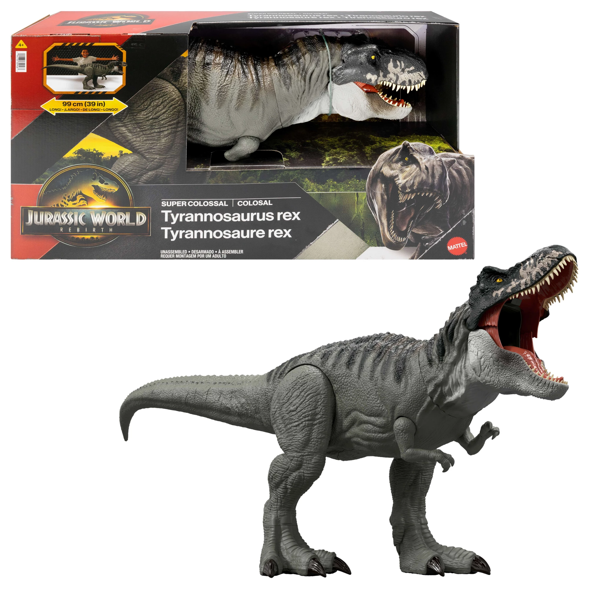 Jurassic World Rebirth Super Colossal Tyrannosaurus