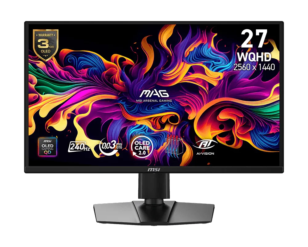 MSI MAG 272QPDE QD-OLED X24 dators