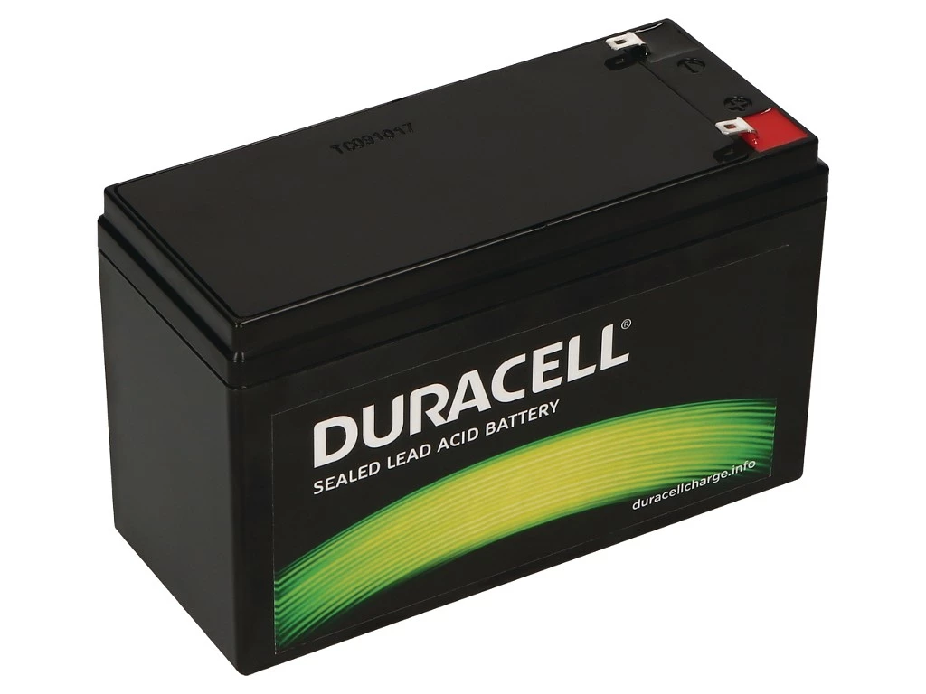 Duracell 12V 7Ah VRLA akumulators, noslēgts