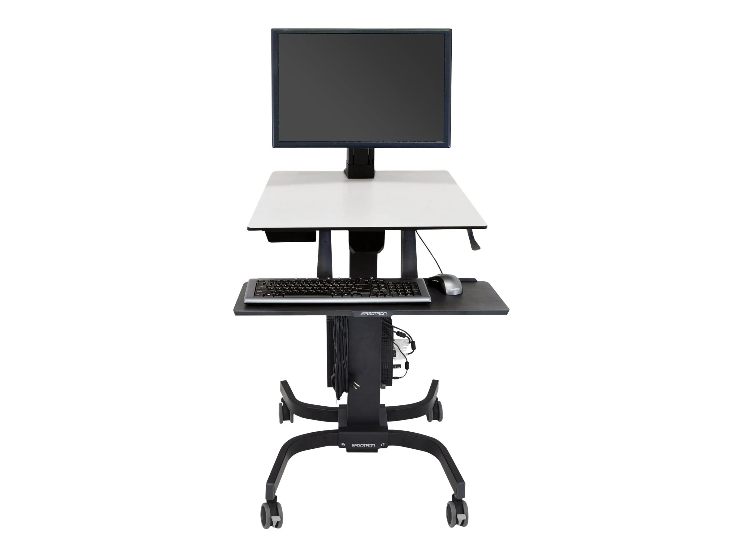Ergotron WorkFit-C Single HD Sit-Stand Workstation