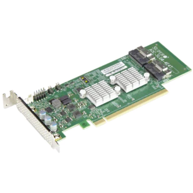 Supermicro AOC-SLG4-4E4T-O 4-Port NVMe SSD Low