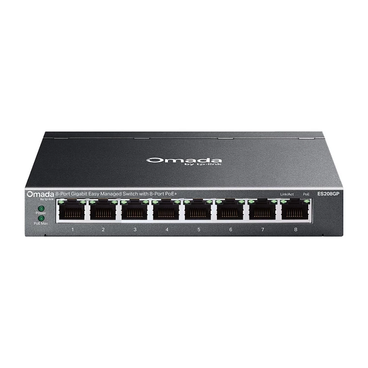 TP-Link Omada ES208GP PoE+ 8-Port Gigabit