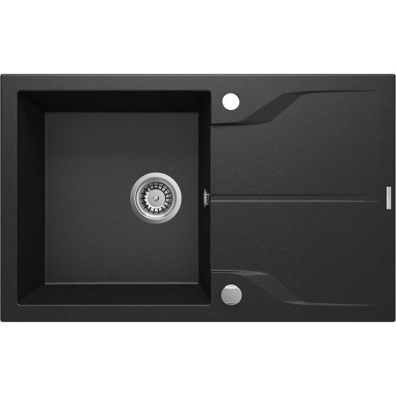 DEANTE 1-Bowl Granite Sink with Drainer