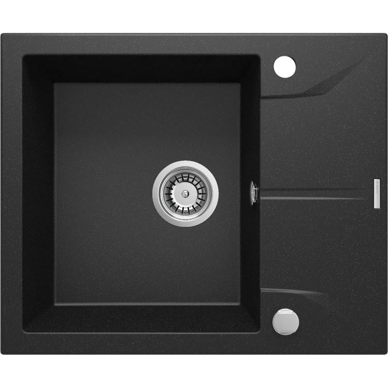 DEANTE 1-Bowl Granite Sink with Drainer