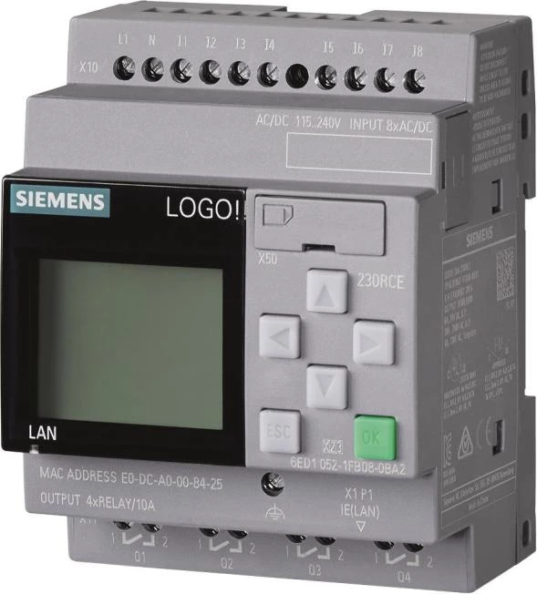 Siemens LOGO! 230RCE 6ED1052-1FB08-0BA2 Logic Module
