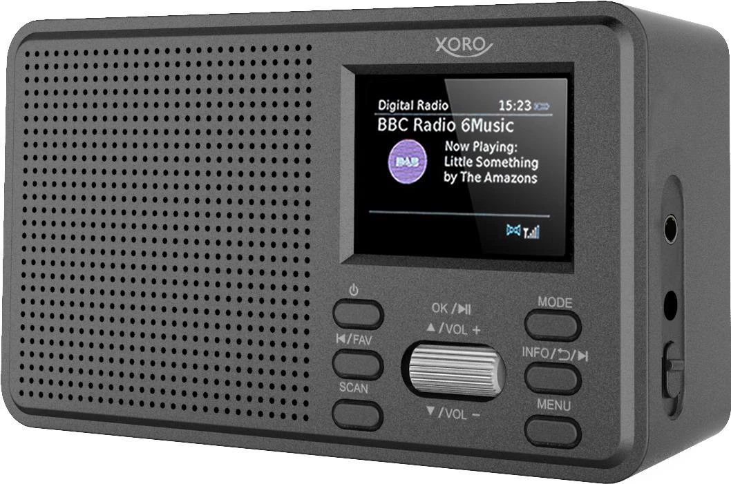 XORO DAB 142 portatīvais DAB+ radio