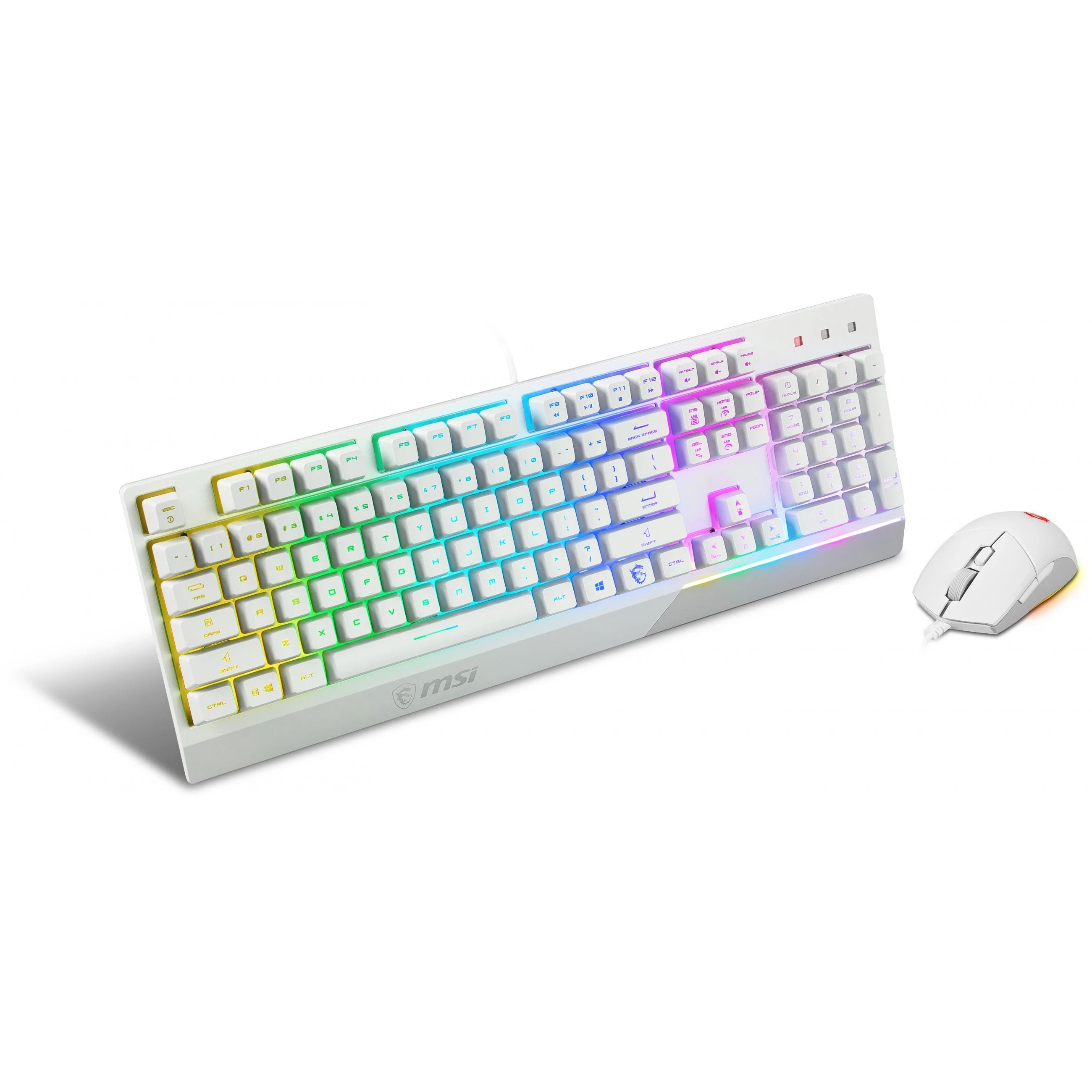 MSI Vigor GK30 Combo White Gaming