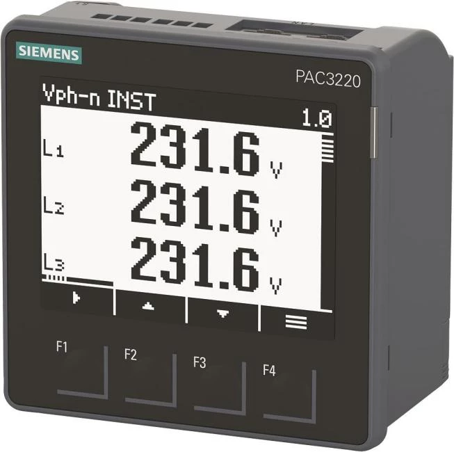 Siemens SENTRON 7KM3220-0BA01-1DA0 PAC3220 jaudas monitoringa