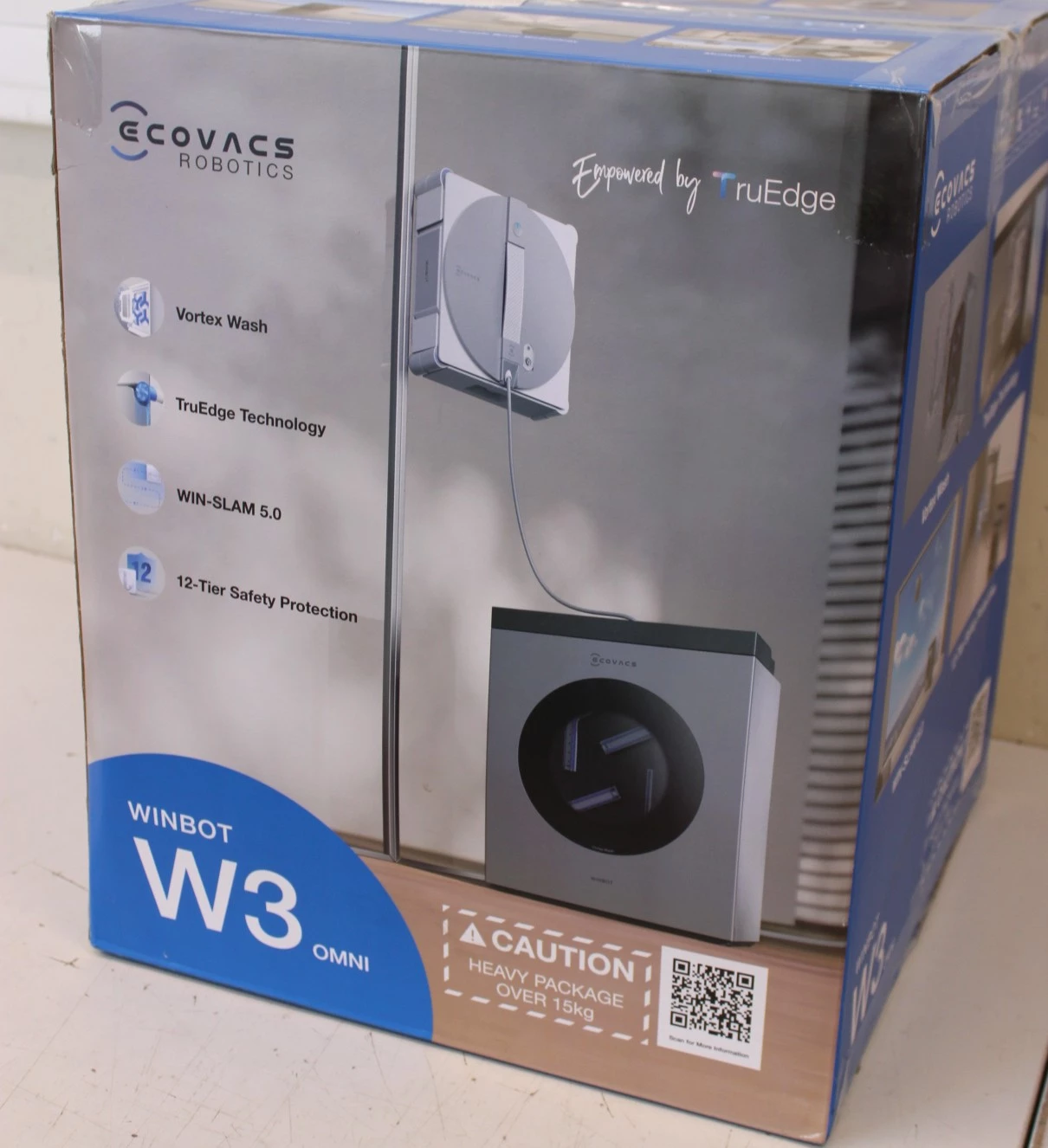 Ecovacs WINBOT W3 OMNI Logu Tīrīšanas