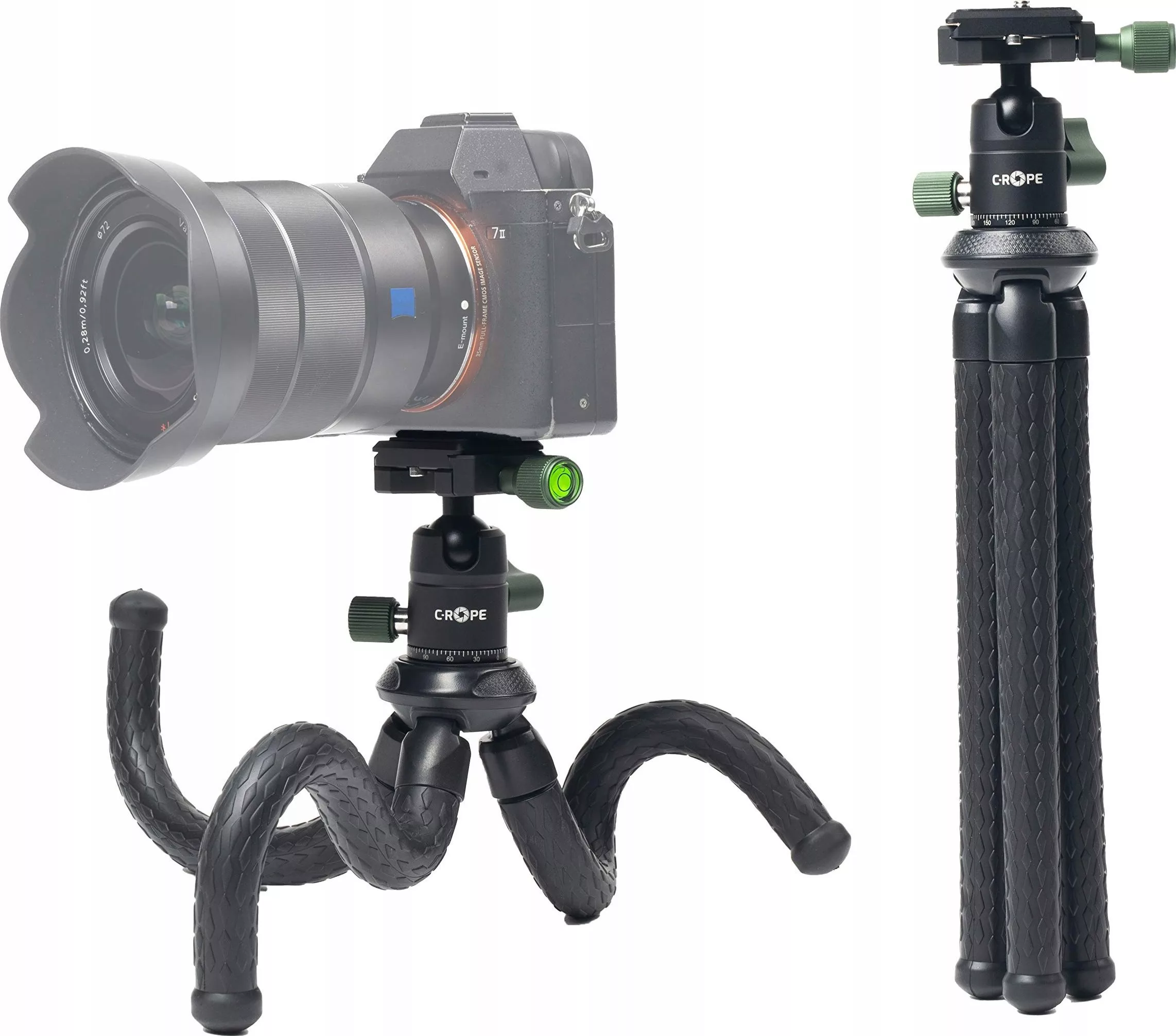 C-ROPE Creatorpod Flexible Tripod ar 360°