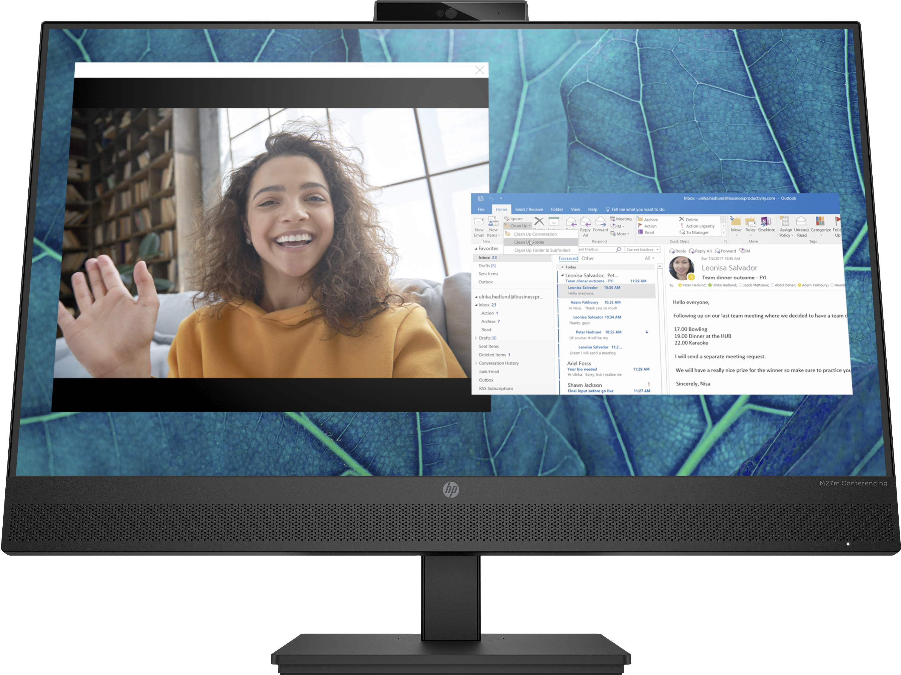 HP M27M 27 collu Full HD