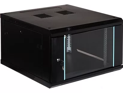 EPRADO-R19-6U/600-BLUE 6U 19-inch sienas stiprinājuma skapis