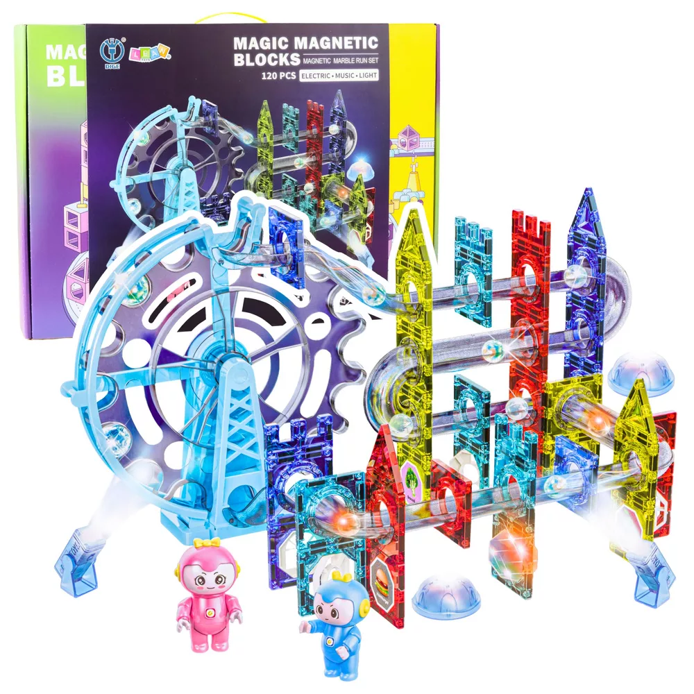 LEAN TOYS Magnetic Space Blocks Ball