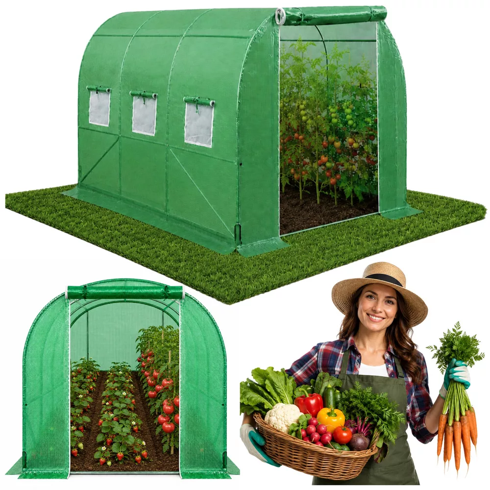 LEAN Greenhouse for Vegetables, Green UV