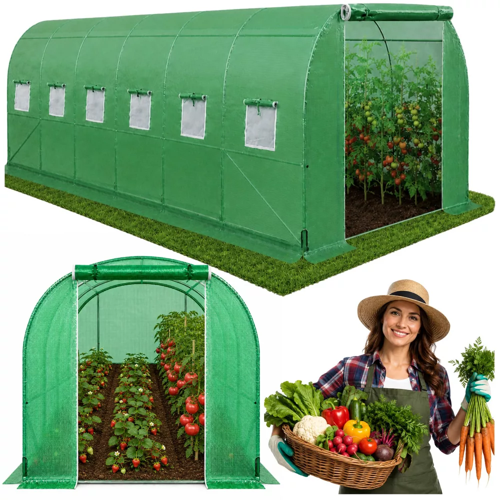 LEAN Foil Tunnel Garden Vegetable Greenhouse