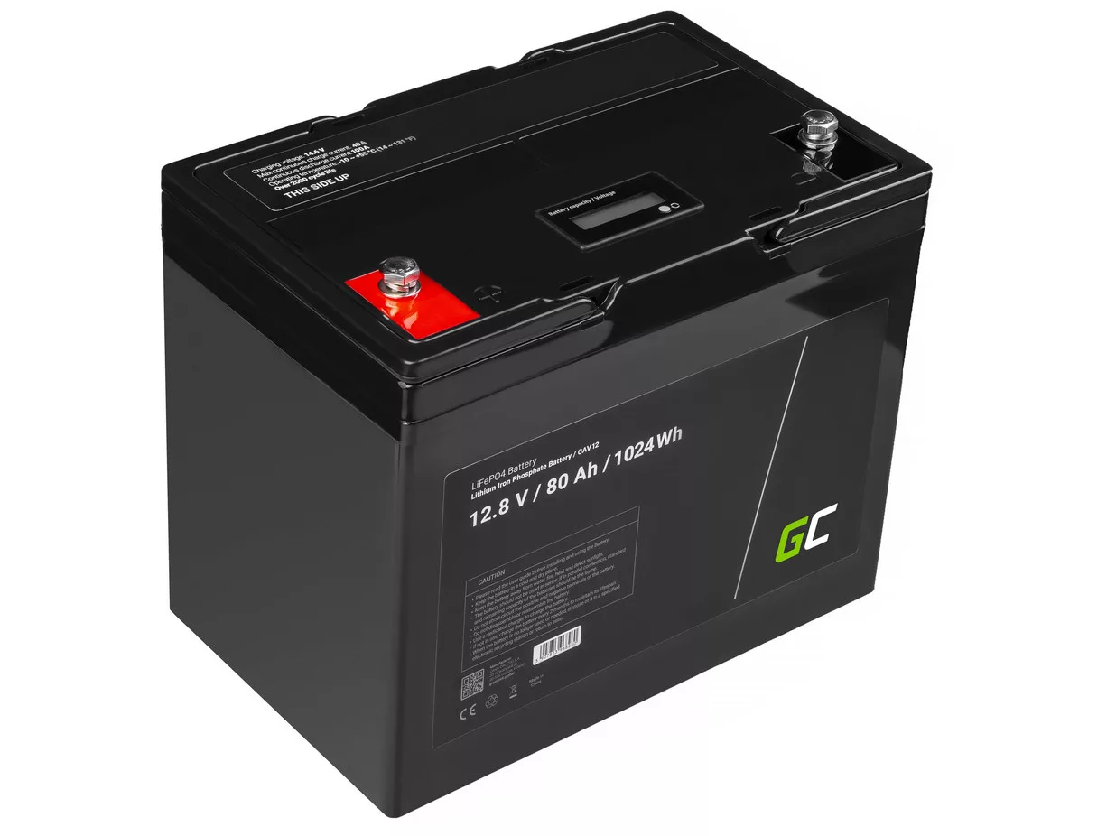 Greencell LiFePO4 akumulators fotoelementiem, kemperiem un