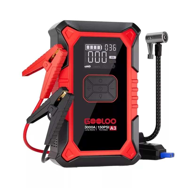 GOOLOO A3 2-in-1 Jump Starter with
