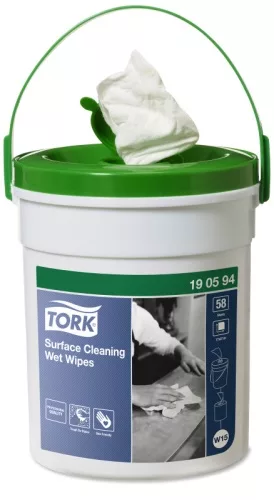 TORK 190594 Virsmas tīrīšanas mitrās salvetes