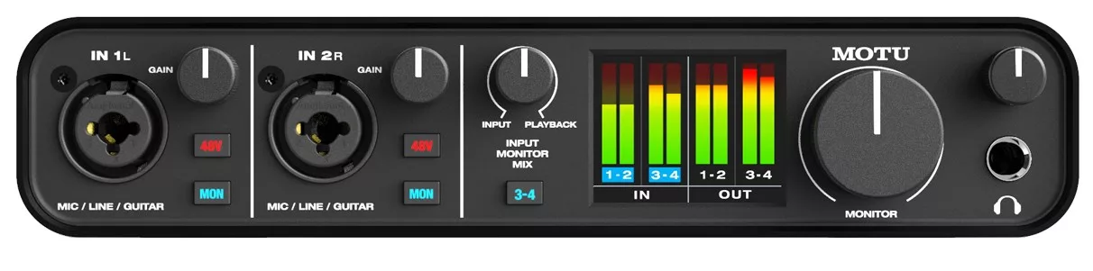 MOTU M4 USB-C Audio Interface –