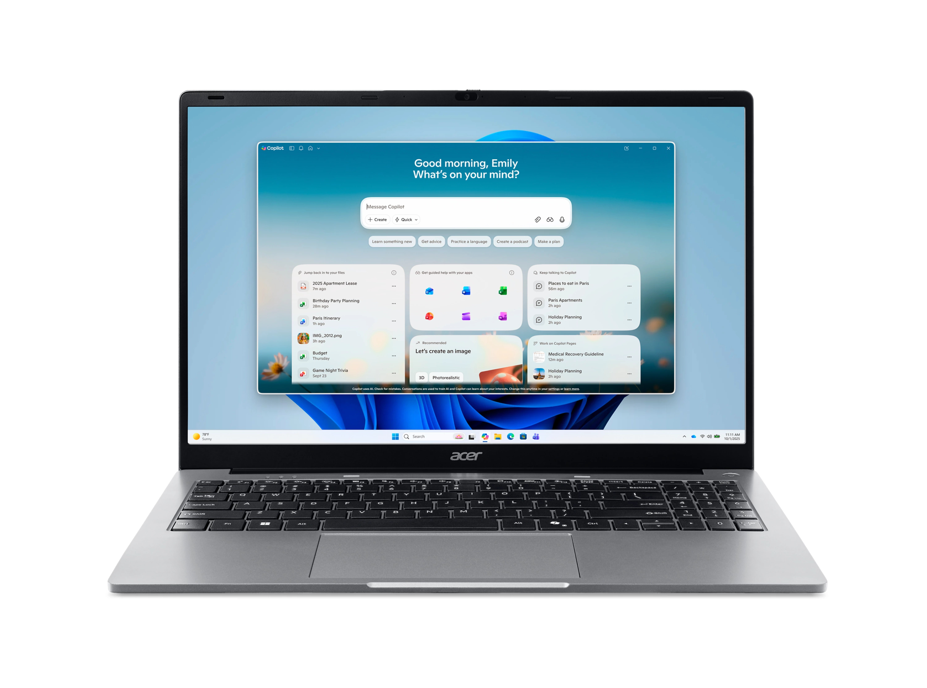 Acer Aspire Lite 15,6 collu
