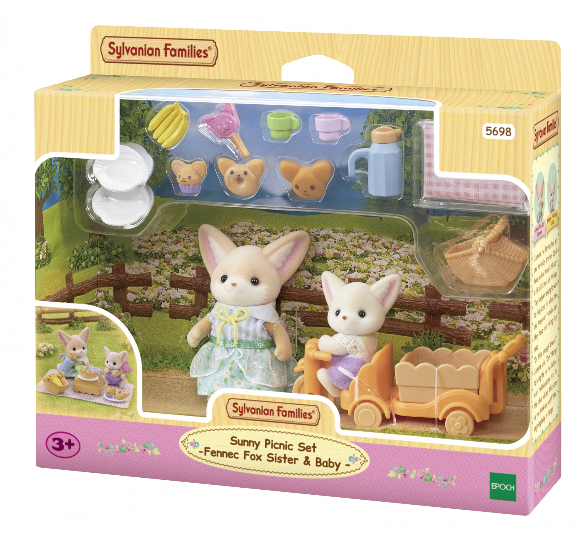 EPOCH Sylvanian Families Saulainais piknika komplekts
