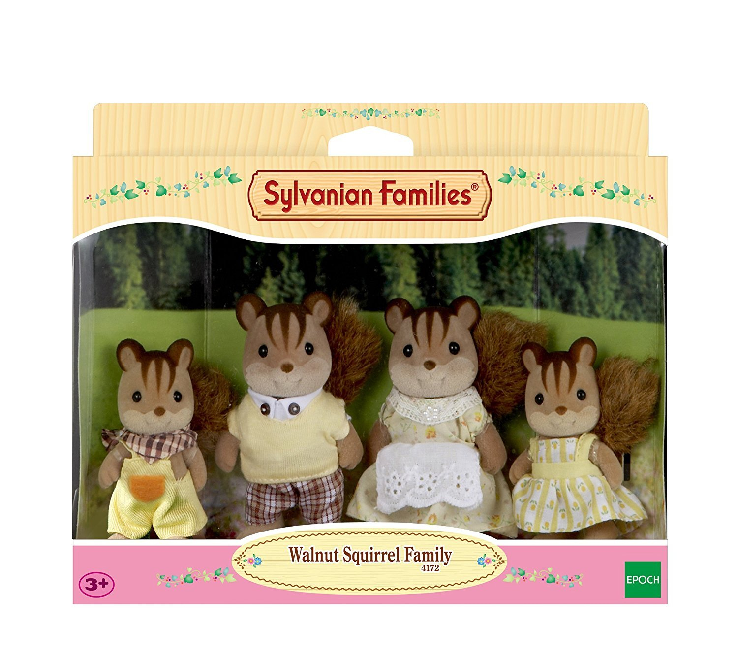 Epoch Sylvanian Families Valriekstu vāveru ģimenes