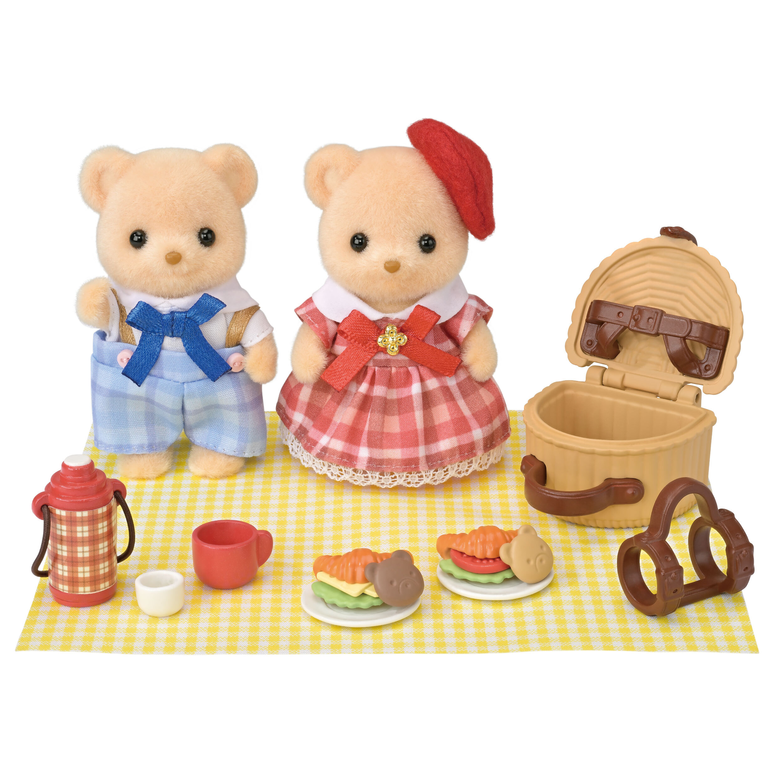 EPOCH Sylvanian Families Biscuit Bear Siblings