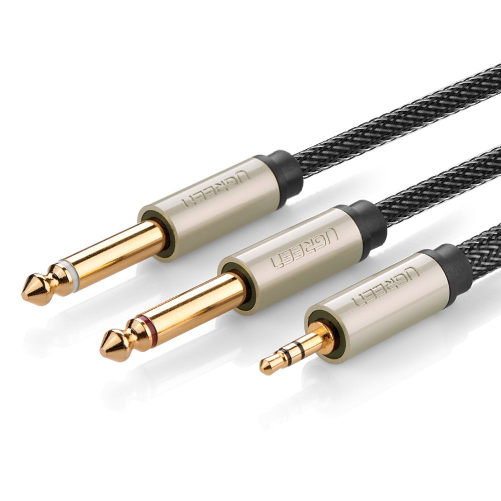 UGREEN 3.5mm TRS uz diviem