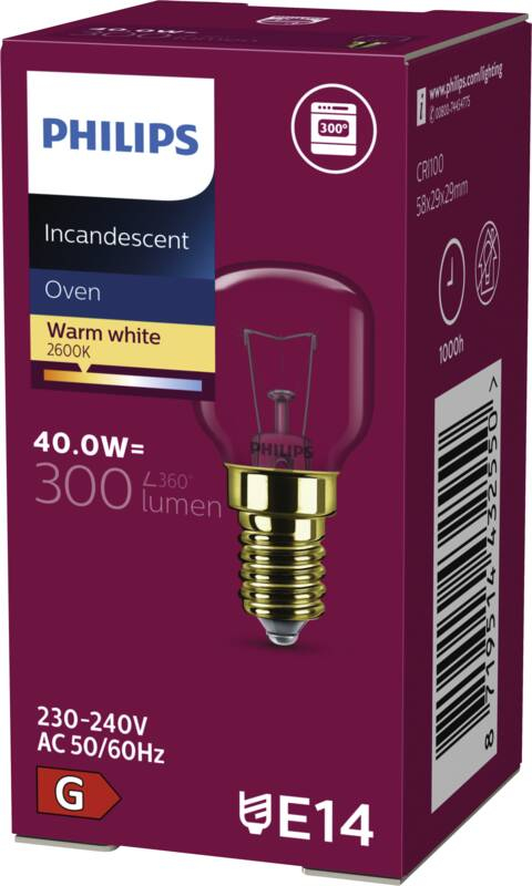 Philips PHI App 40W E14 230-240V