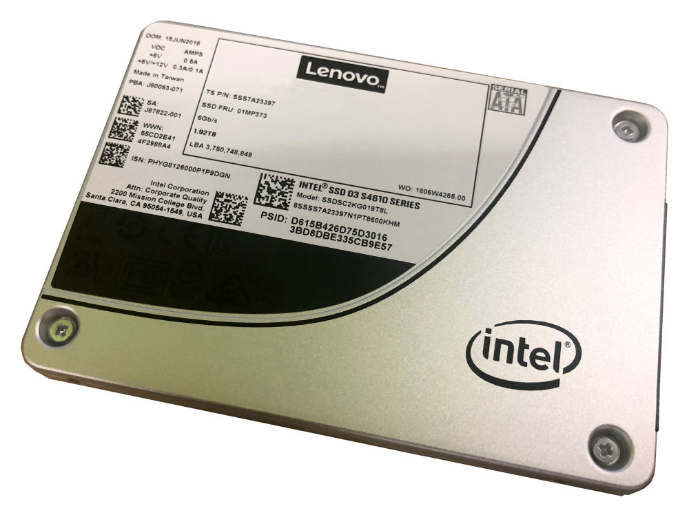 Lenovo ThinkSystem 2,5 collu Intel