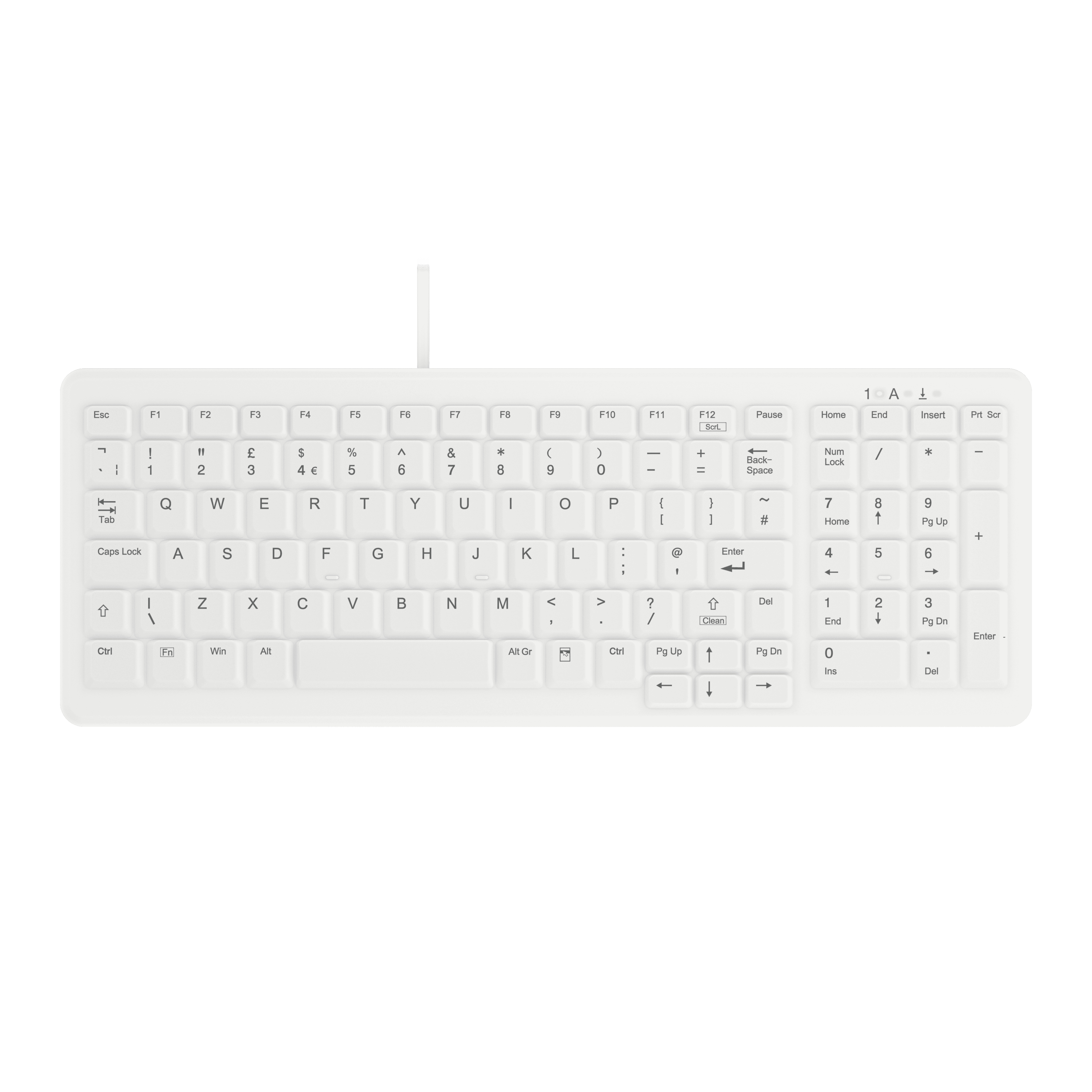 CHERRY Active Key MedicalKey AK-C7000F-U1-W/UK Vadu
