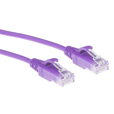 ACT Purple 2m LSZH U/UTP CAT6