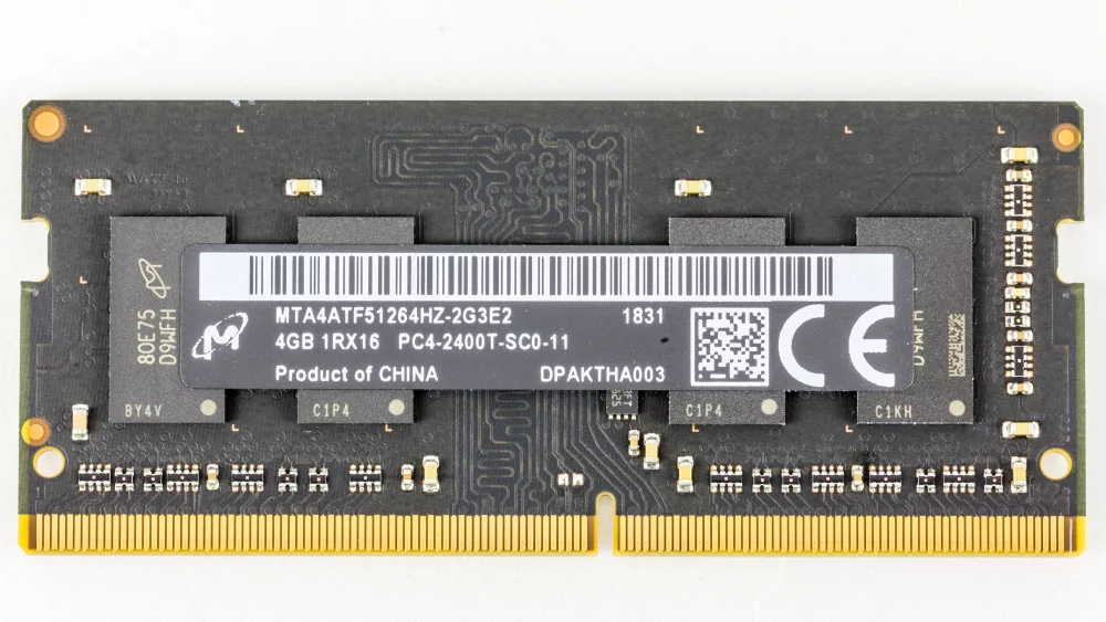 SO-DIMM operatīvās atmiņas modulis mini datoriem un klēpjdatoriem